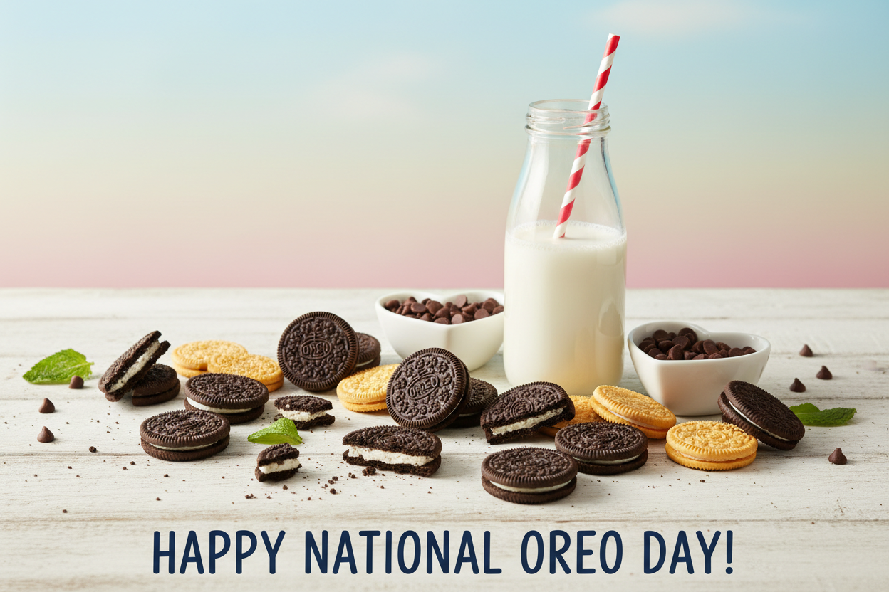 National Oreo Day (March 6): The Science of the Perfect Dunk