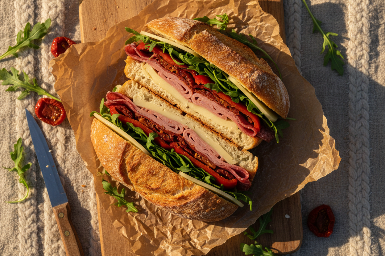 The "Anti-Sog" Sandwich: The Ultimate Meal Built to Be Sat On
